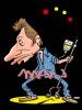 Caricature : Hallyday J.2