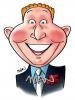 Caricature : Tr�net Charles