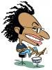 Caricature : Aubry martine