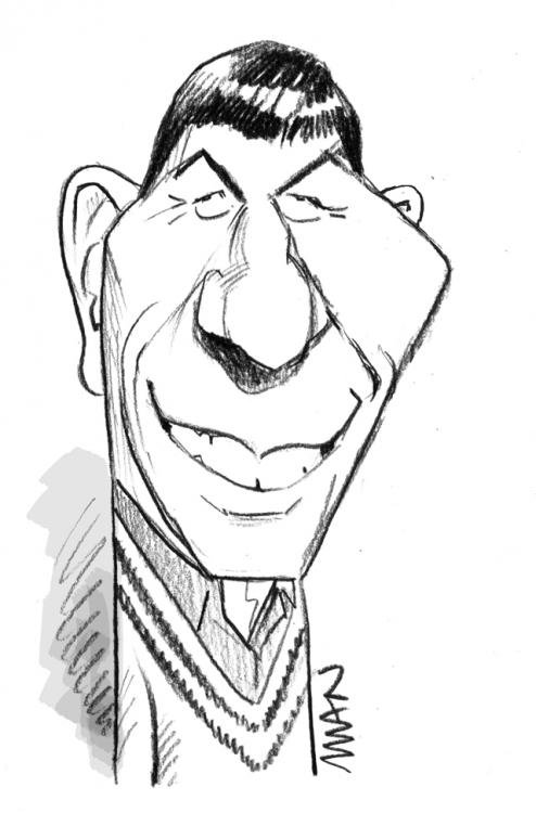 Caricature : Nimoy Leonard Caricature : Nimoy Leonard