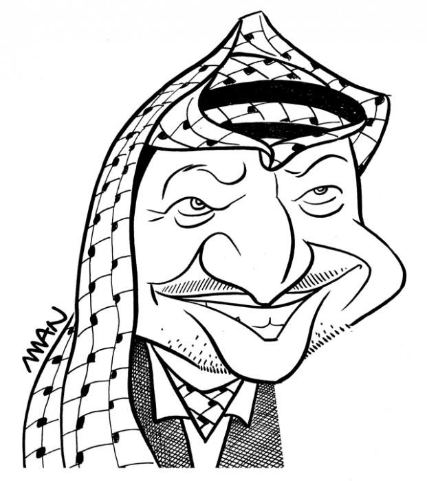 Caricature : Arafat Yasser Caricature : Arafat Yasser