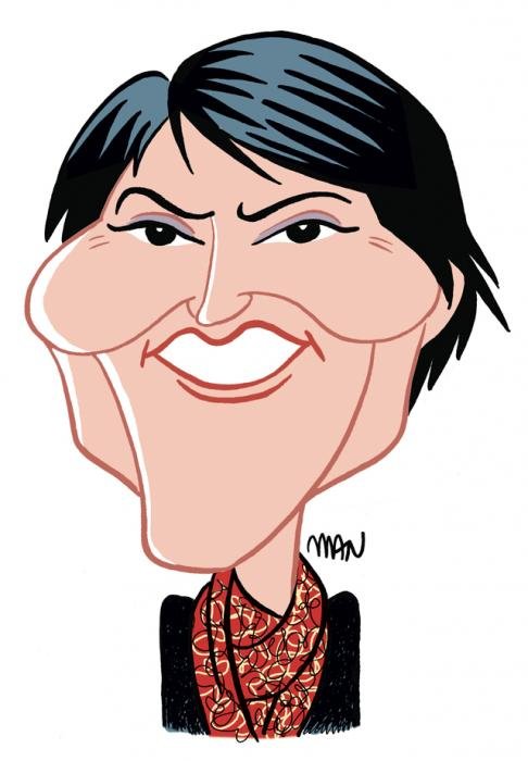 Caricature : Arthaud Nathalie Caricature : Arthaud Nathalie