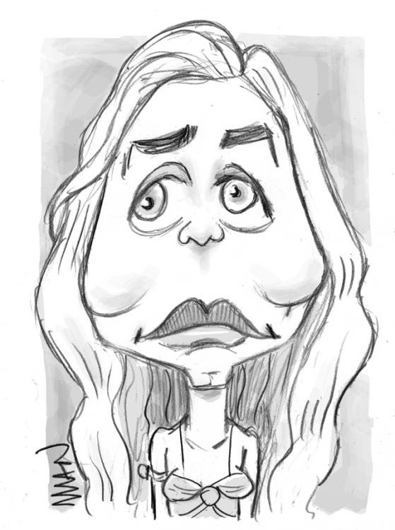 Caricature : Clarke Emilia Caricature : Clarke Emilia