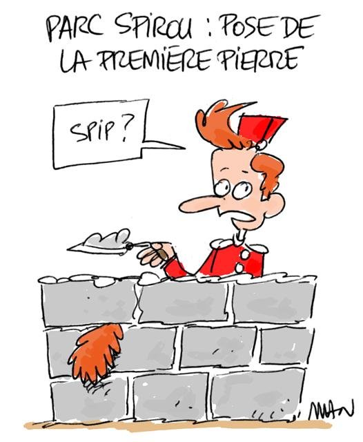 Dessin de presse : Spirou presse : Spirou