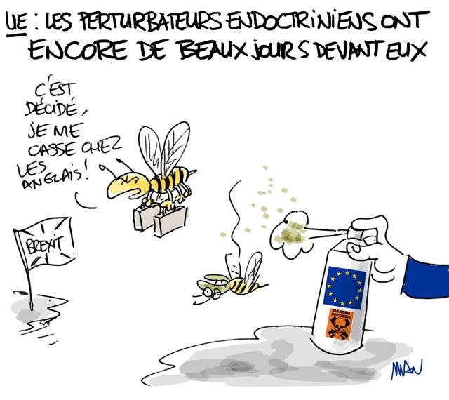 Dessin de presse : Endoctriniens presse : Endoctriniens