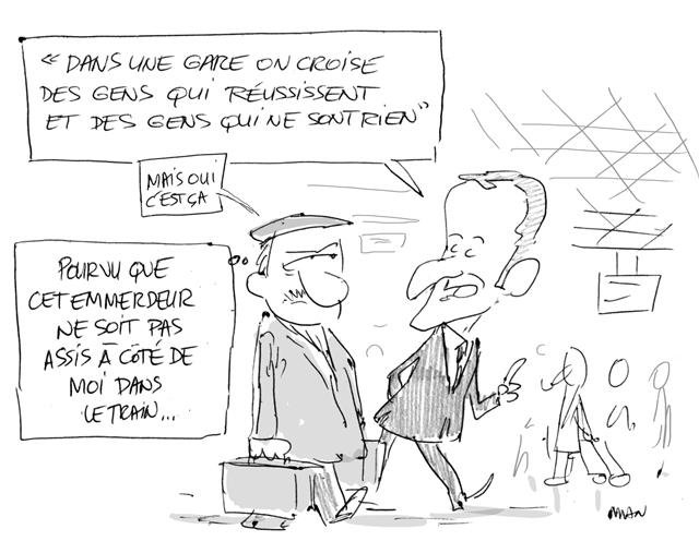Dessin de presse : Rien presse : Rien