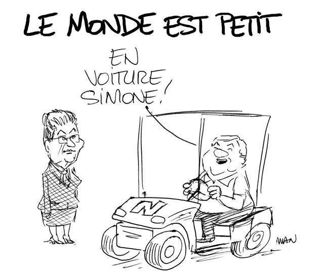 Dessin de presse : Simone & Loulou presse : Simone & Loulou