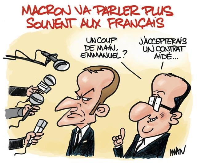 Dessin de presse : Parole presse : Parole
