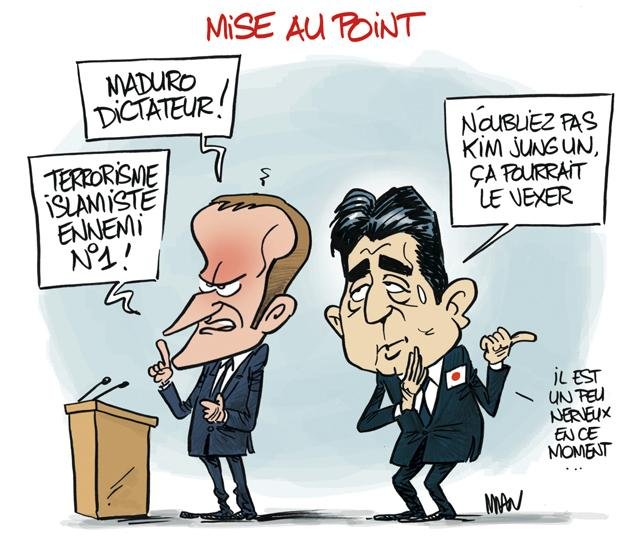 Dessin de presse : Mise au point presse : Mise au point