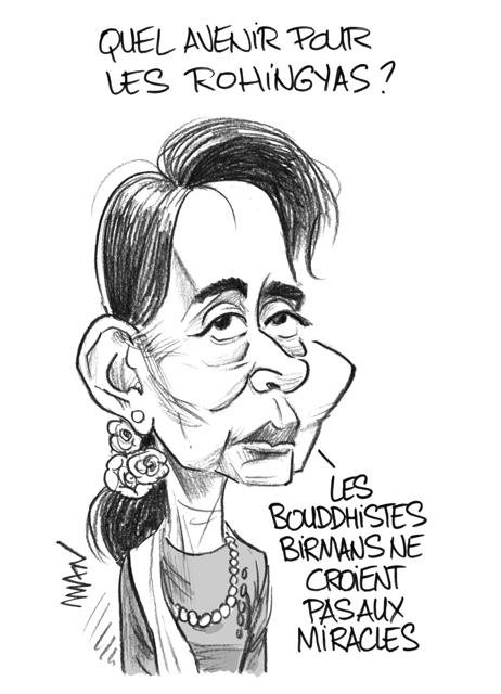 Dessin de presse : Rohingyas presse : Rohingyas