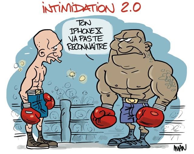 Dessin de presse : I Phone presse : I Phone