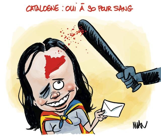Dessin de presse : Catalogne presse : Catalogne