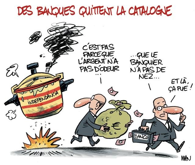 Dessin de presse : Catalogne2 presse : Catalogne2