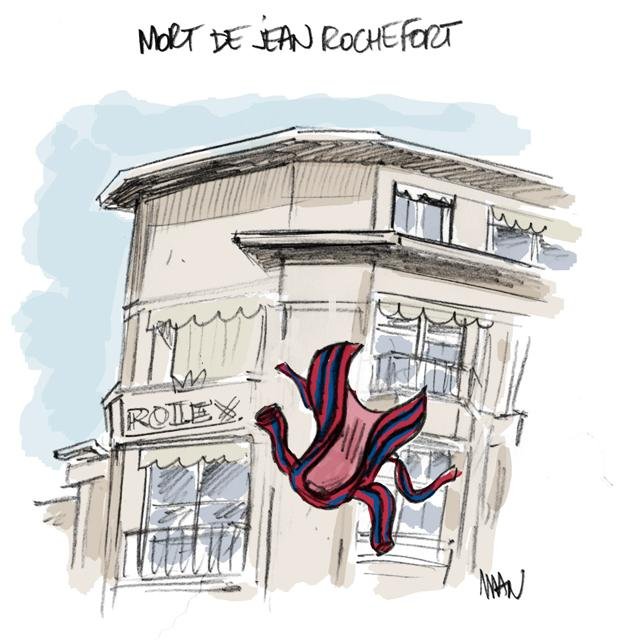 Dessin de presse : Rochefort presse : Rochefort