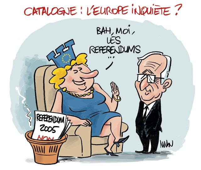 Dessin de presse : Referendum bis presse : Referendum bis