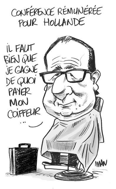 Dessin de presse : Coiffeur presse : Coiffeur