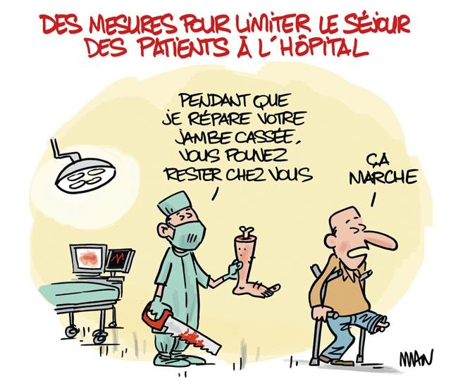 Dessin de presse : Ambulatoire presse : Ambulatoire
