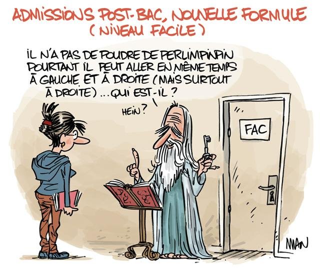 Dessin de presse : Post-BAC presse : Post-BAC