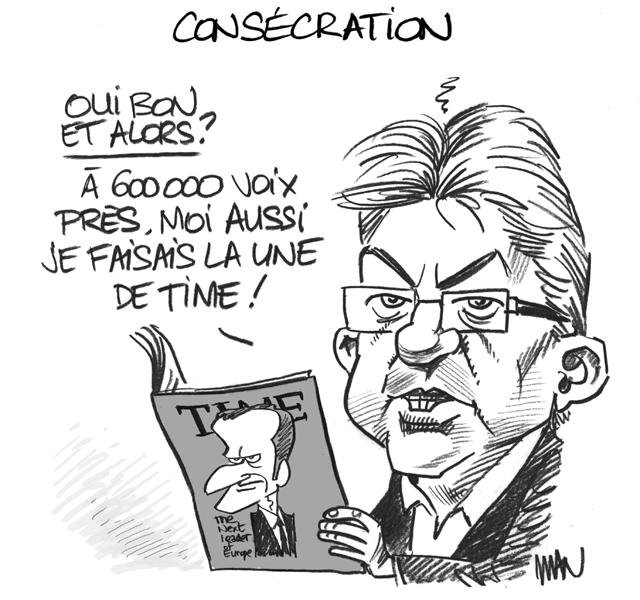 Dessin de presse : Consécration presse : Consécration