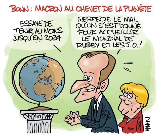 Dessin de presse : Bonn presse : Bonn
