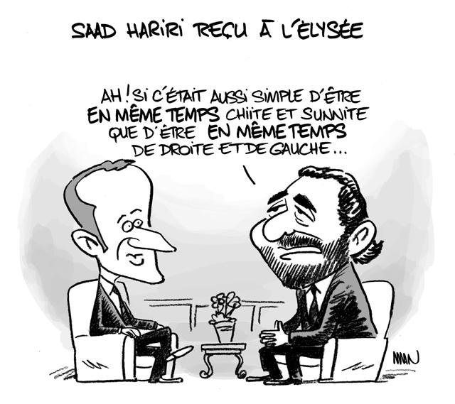 Dessin de presse : Hariri presse : Hariri