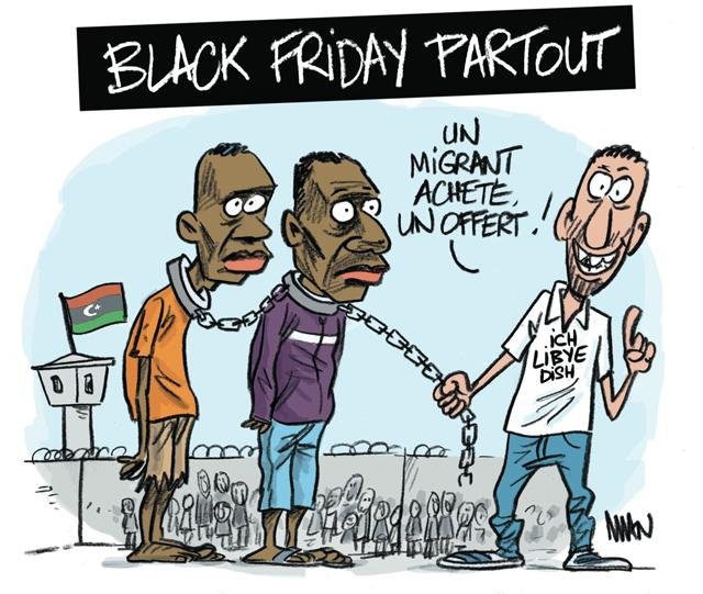 Dessin de presse : Black Friday presse : Black Friday