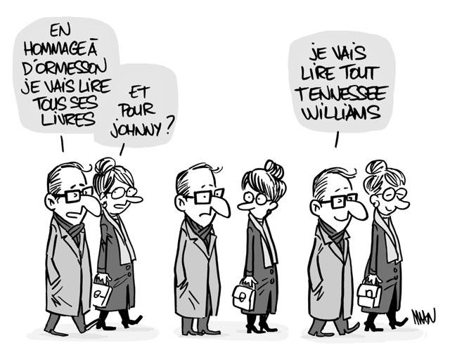 Dessin de presse : Hommage(s) presse : Hommage(s)