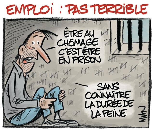 Dessin de presse : Chômage presse : Chômage