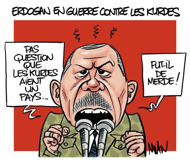Dessin de presse : Kurdes presse : Kurdes
