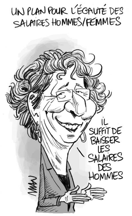 Dessin de presse : Salaires presse : Salaires