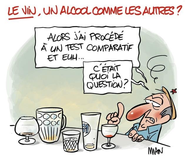 Dessin de presse : Vin presse : Vin