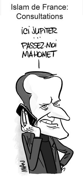 Dessin de presse : Islam de France presse : Islam de France