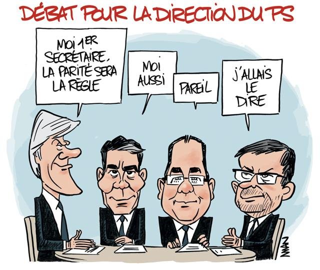 Dessin de presse : PS I love you presse : PS I love you