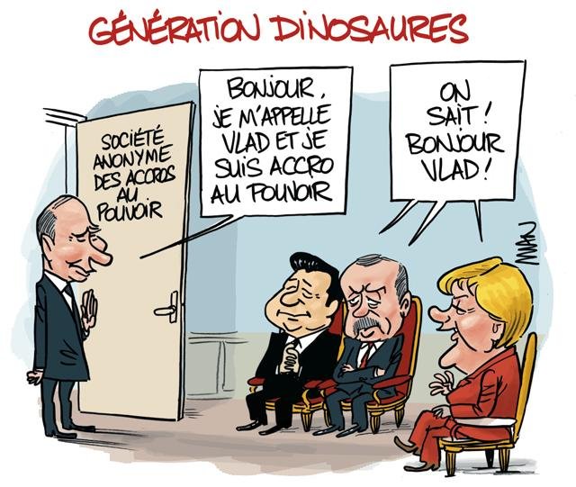 Dessin de presse : Dinosaures presse : Dinosaures