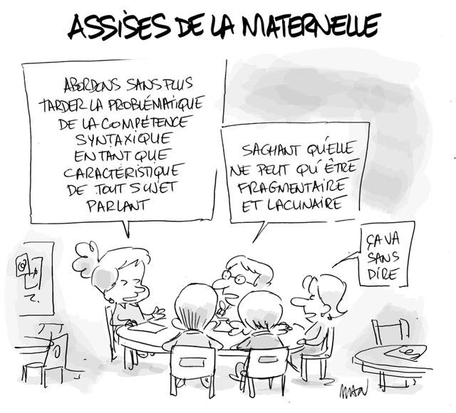 Dessin de presse : Assises presse : Assises