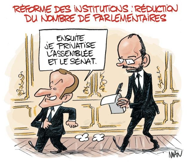 Dessin de presse : Privatisation presse : Privatisation
