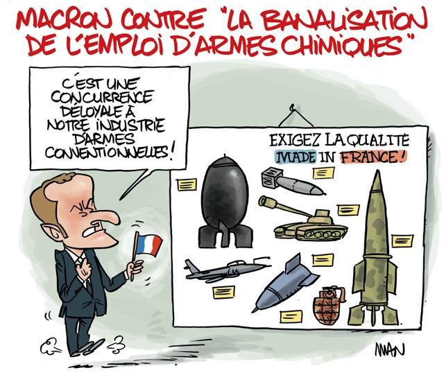 Dessin de presse : Armement presse : Armement