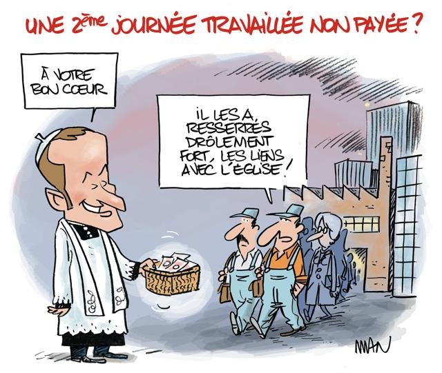Dessin de presse : Lien presse : Lien