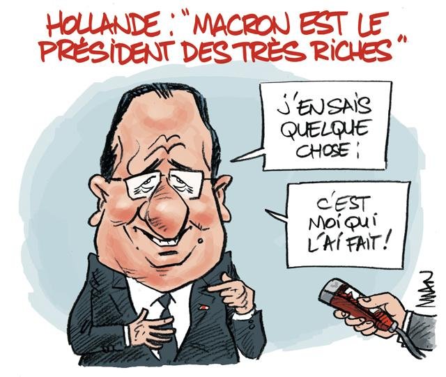 Dessin de presse : Très riches presse : Très riches