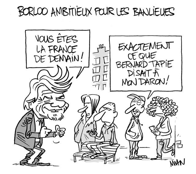 Dessin de presse : Banlieues presse : Banlieues