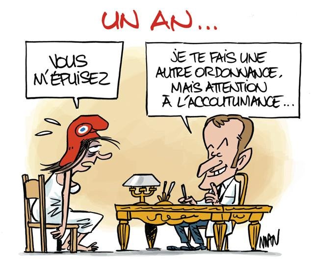 Dessin de presse : Ordonnance(s) presse : Ordonnance(s)