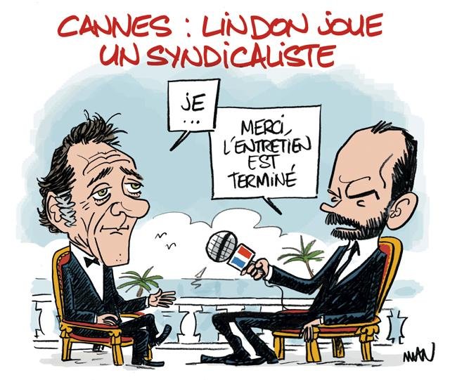 Dessin de presse : Cannes 2018 presse : Cannes 2018