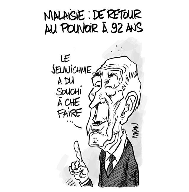 Dessin de presse : Jeunichme presse : Jeunichme