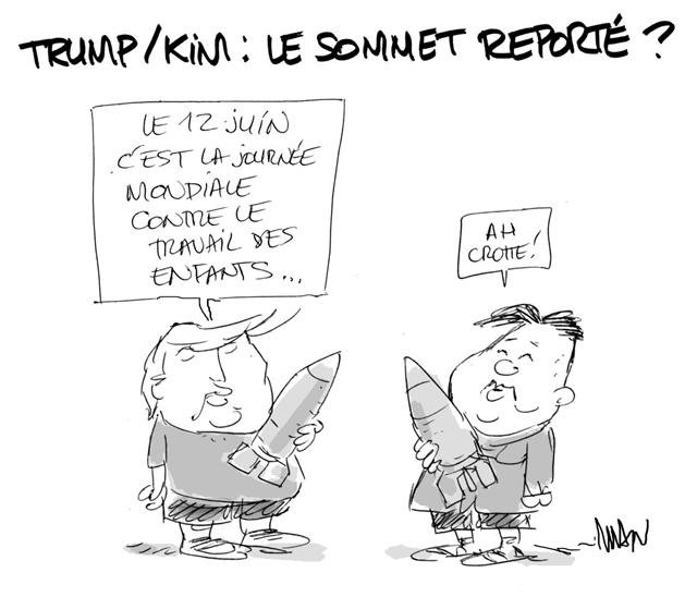 Dessin de presse : Sommet presse : Sommet