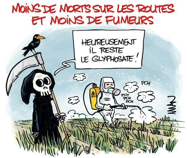 Dessin de presse : Gly-faux-zate presse : Gly-faux-zate