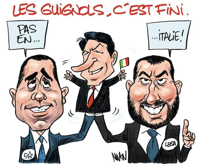 Dessin de presse : Guignols presse : Guignols