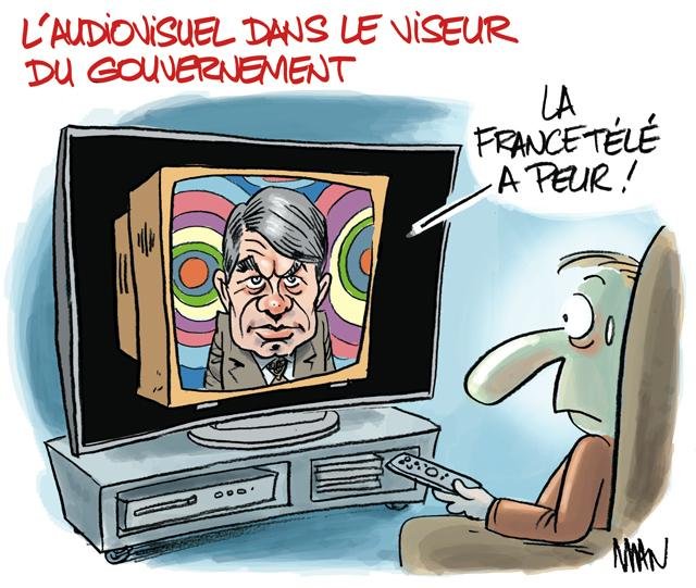 Dessin de presse : Audiovisuel presse : Audiovisuel
