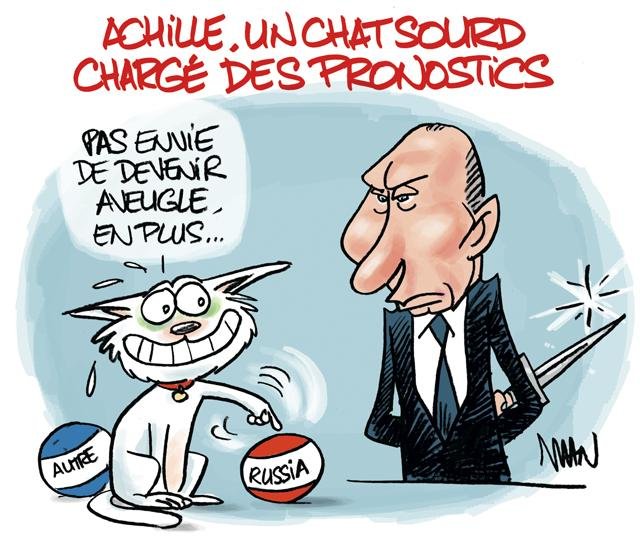 Dessin de presse : Achille presse : Achille
