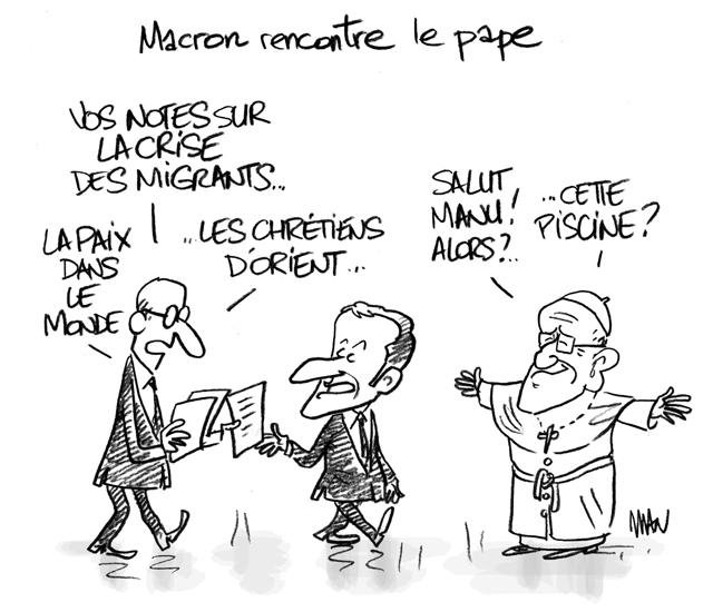 Dessin de presse : Piscine presse : Piscine