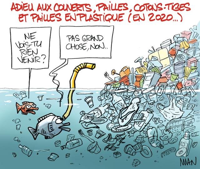 Dessin de presse : Plastique presse : Plastique